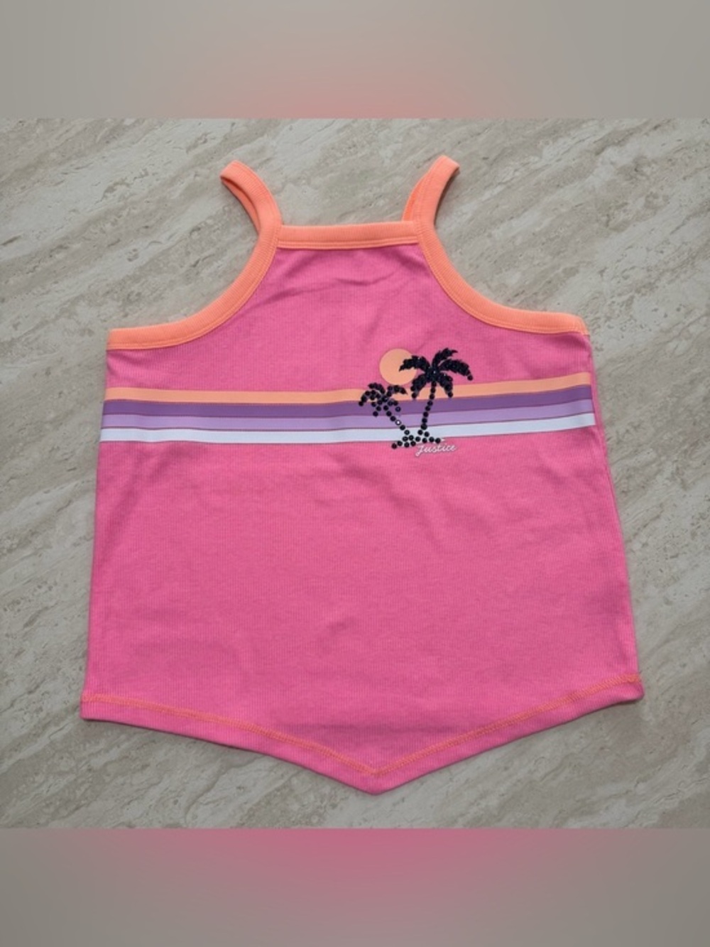 New Justice Tank Top Little Girl *S (7/8)